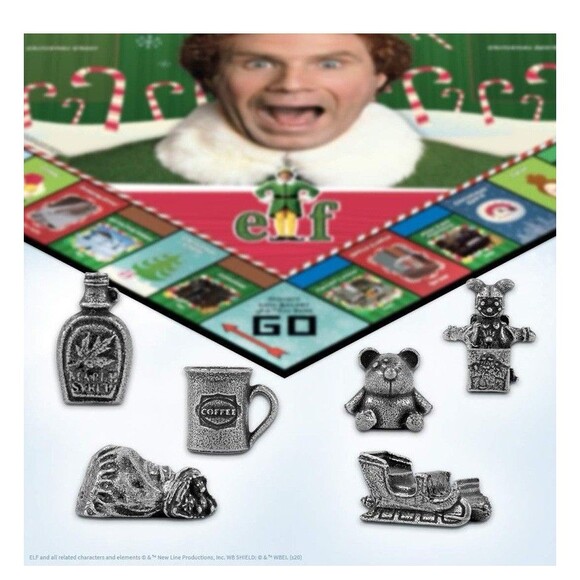 Monopoly Elf Edition – USAopoly 2019 – Sealed! Will Ferrell Christmas Board Game - Picture 3 of 16